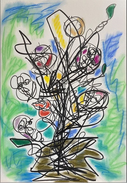 [2023] Untitled, Pastel·Grap...paper ,Size Unknown